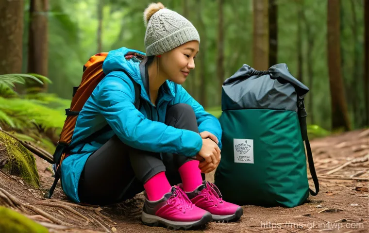 아웃도어 테라피의 지속 가능한 실천 - A serene and breathtaking view of a well-preserved Malaysian rainforest, with lush, vibrant green fo...
